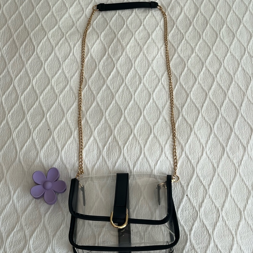 Clear bag for concerts or sporting events